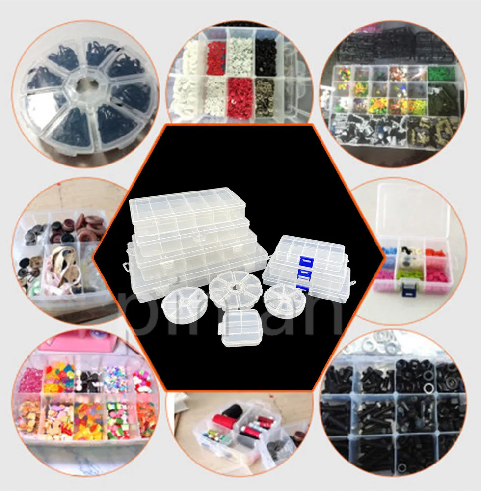 

Пластиковый ящик для хранения с 1-36 отделениями