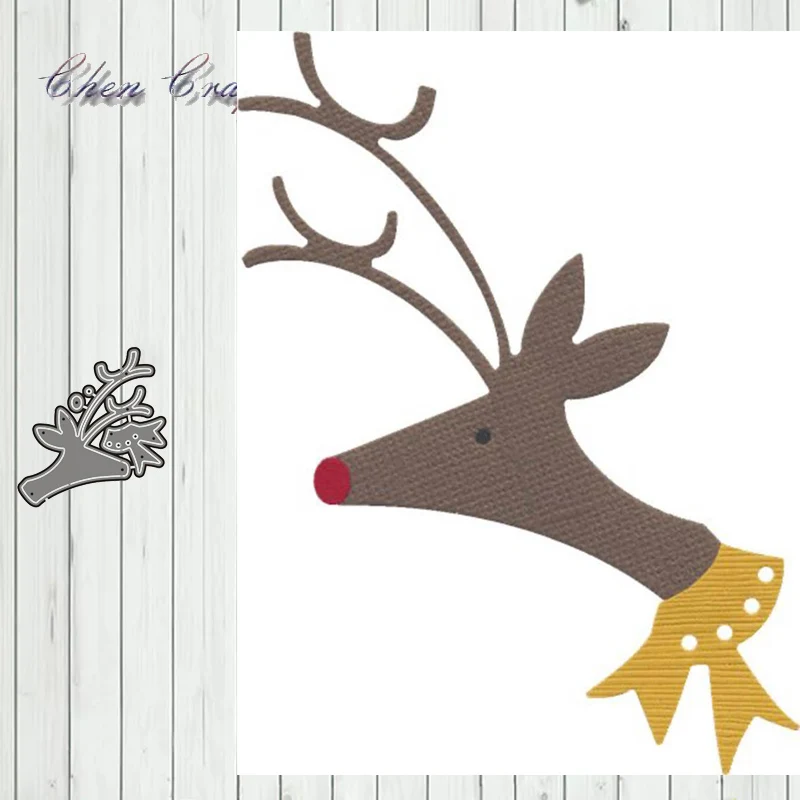 Металлический трафарет с изображением красивого жирафа для вырезания альбомов и