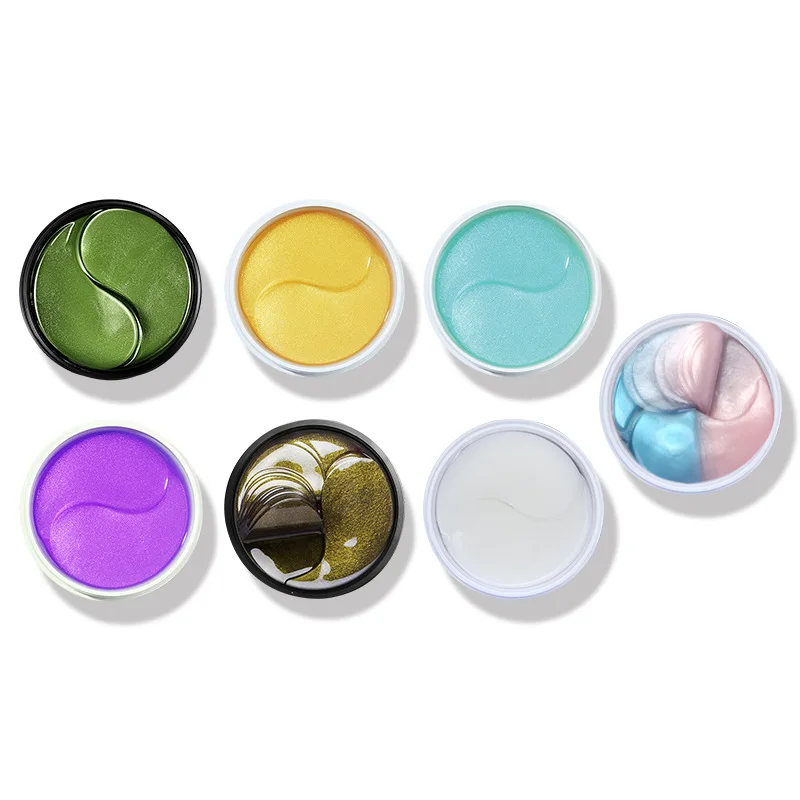 Увлажнаяющие маски коллаген для красоты гелевые подушечки 60 шт Анти морщинка