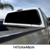 car rear window perforated decal sticker waterproof sunscreen for truck suv jeep 147x46cm