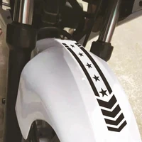 motorcycle stripe arrow reflective stickers safety warning fender paste waterproof oilproof decal stickers safety warning tape