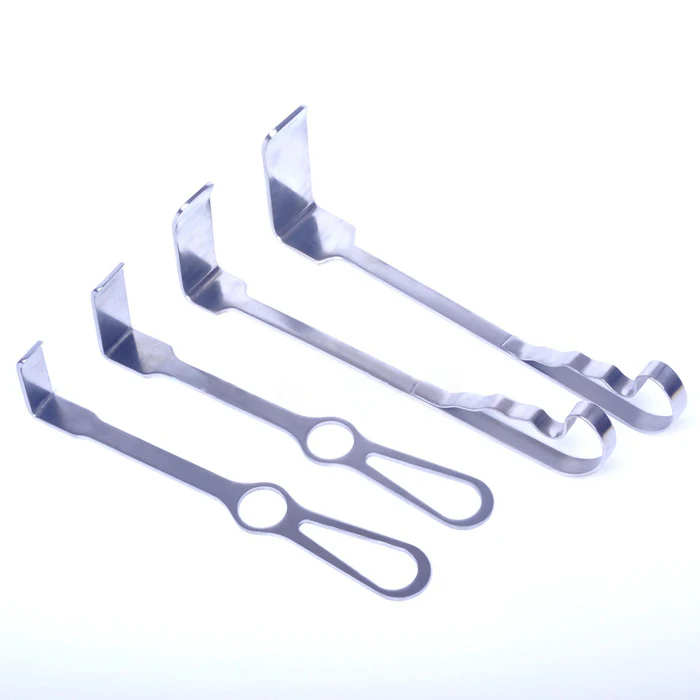 Плоский втягиватель из нержавеющей стали ветеринарные инструменты для