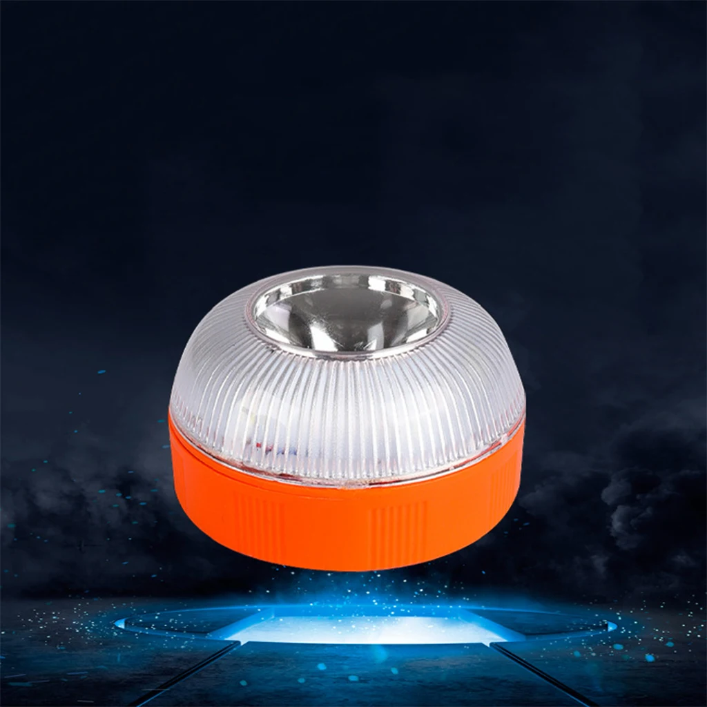 

USB Rechargeable Magnetic Car Emergency Light Warning Roadside Flare Beacon Safety Strobe Light Bicycle