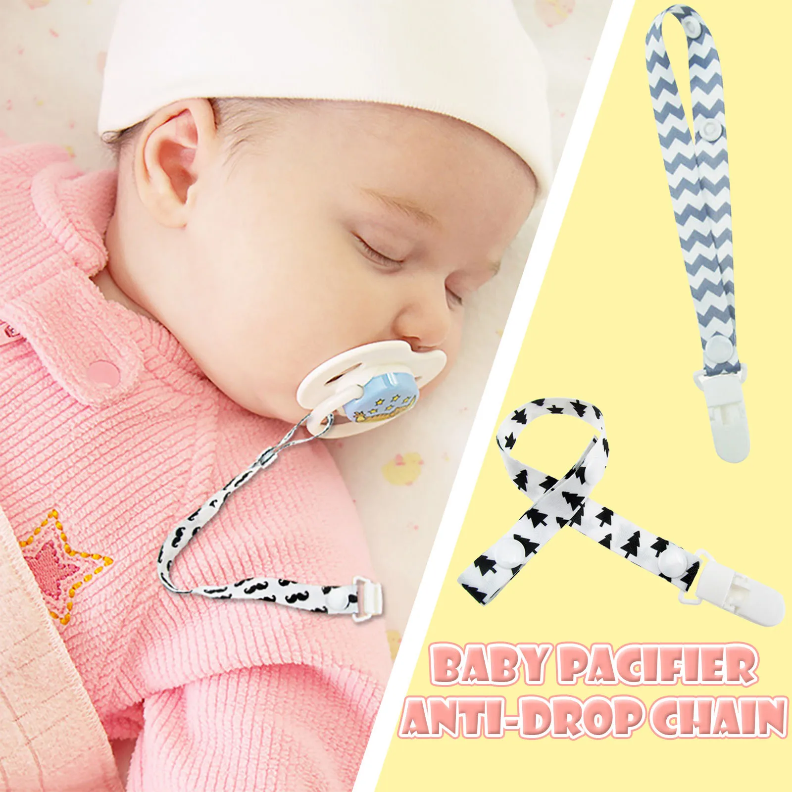 

1 шт. удобные Материал соски-пустышки милые детские заколки с цепочкой Клип держатель соски с изображением мультипликационных персонажей д...