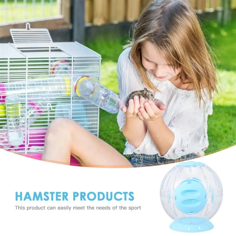 

1pc 20cm Pet Wheel Ball Hamster Running Ball Creative Plastic Hamster Exercise Toy Pet Plaything