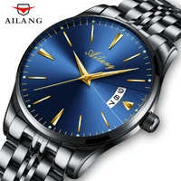 ailang new mens watches multifunction luminous calendar automatic mechanical stainless steel strap relogio masculino watch 8618