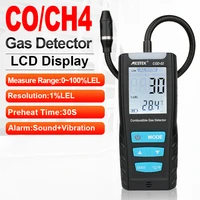 mestek gas analyzer combustible gas detector handheld carbon monoxide meter portable co gas leak detector gas monitor tester