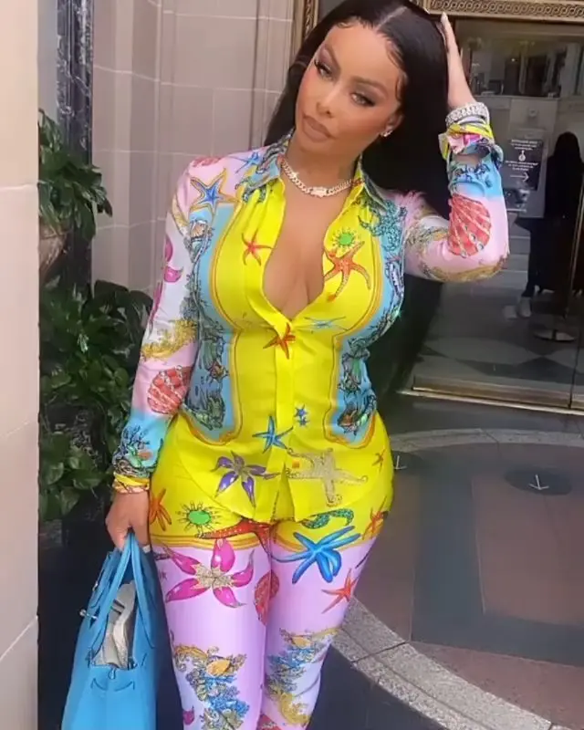 Африканский комплект из 2 предметов для женщин новый принт эластичные базиновые