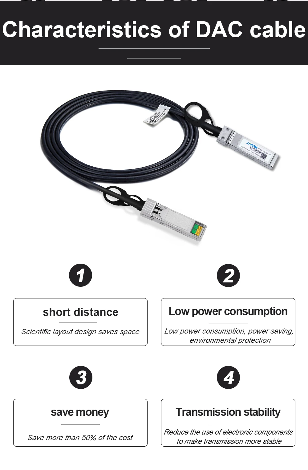 10Gb SFP+ DAC кабель 10GBASE-CU пассивный прямой медный Twinax SFP кабель 1 м, 3 м, 5 м поддержка Cisco Ubiquiti Mikrotik