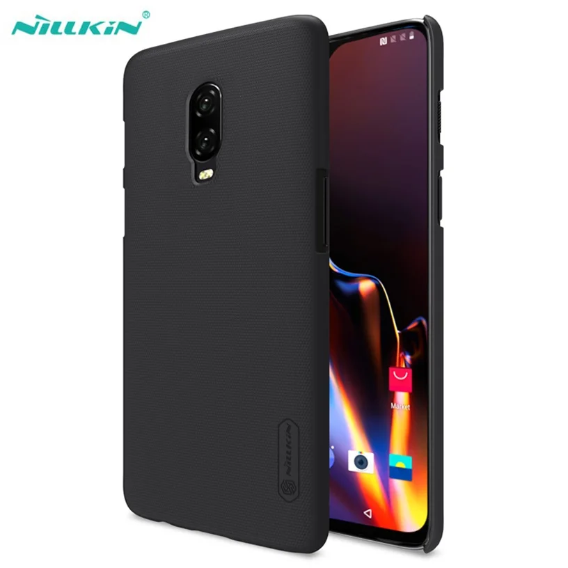 Чехол для Oneplus 6T Оригинальный чехол NILLKIN Super Frosted Shield Matte PC One Plus 6t + подарок|Бамперы| |