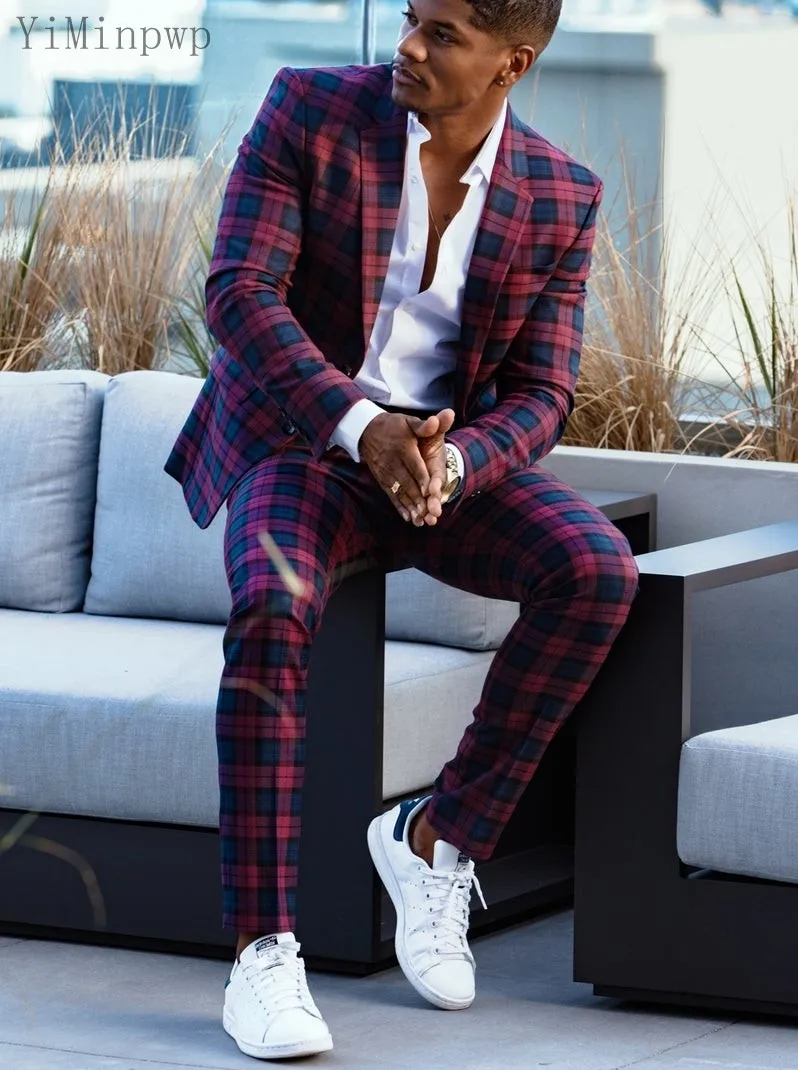 

Ссылка на оплату костюма в клетку из 3 предметов, включая куртку + жилет + брюки