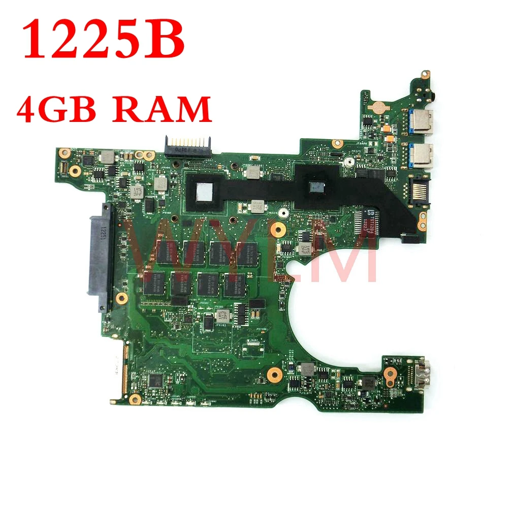 Материнская плата 1225B с 4 Гб ОЗУ REV 2 0 для ASUS 1225 материнская ноутбука 100% рабочий