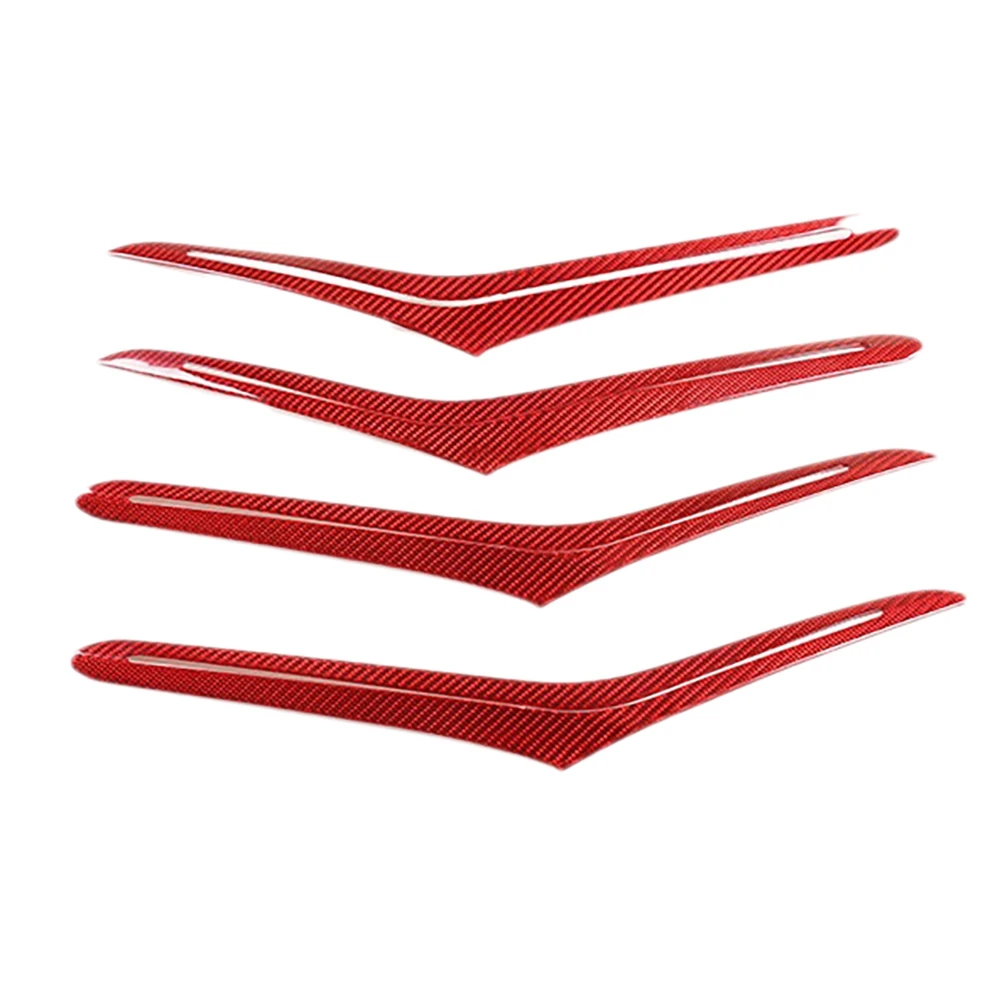 

4Pcs Atmosphere Lighting Strip Carbon Fiber for 2019-2021 X5 X7