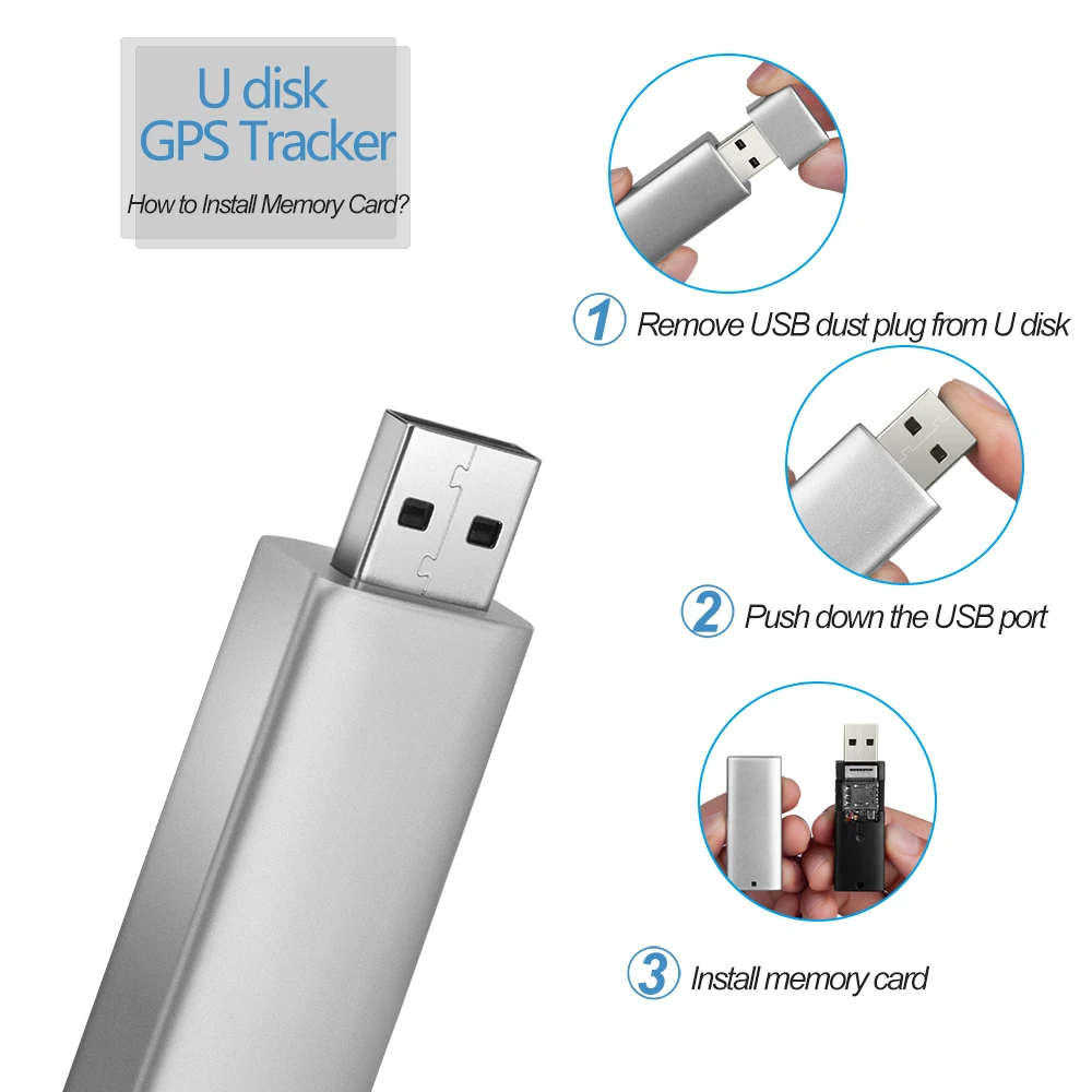 

New GF17 Portable Mini GPS Miniature Tracker Locator Positioning Remote Listening Voice Control Callback Recording APP Control