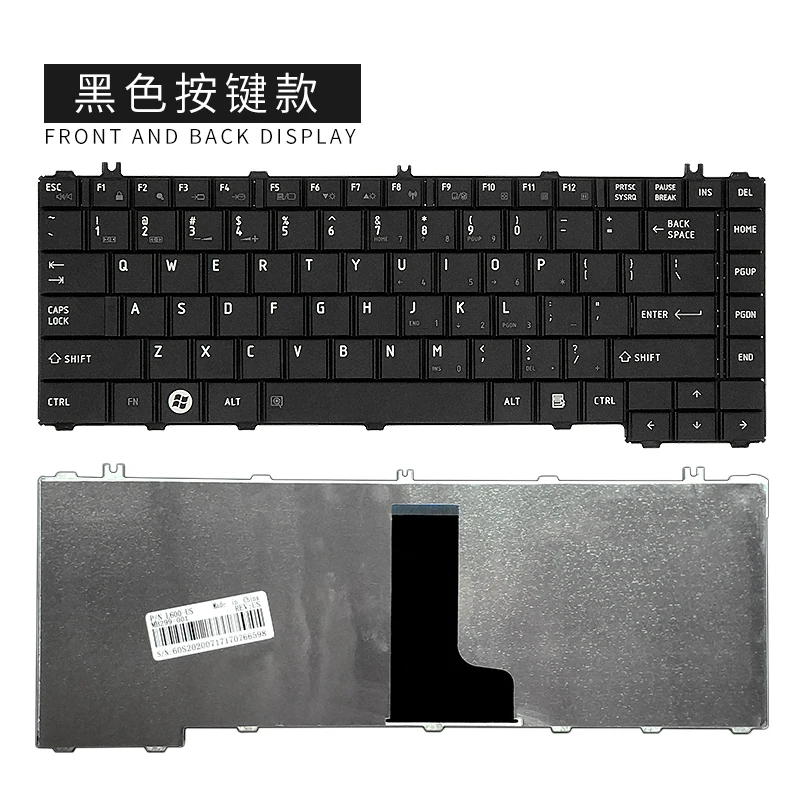 

New Laptop Keyboard For Toshiba L600 C600 C600D L600D L630 L640 L700 L730 L645