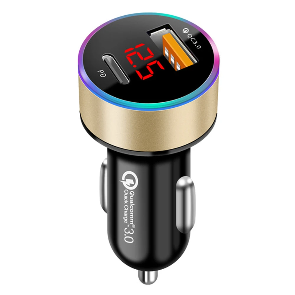 Автомобильное зарядное устройство Quick Charge 4 0 3 USB QC4.0 QC3.0|Зарядные устройства для