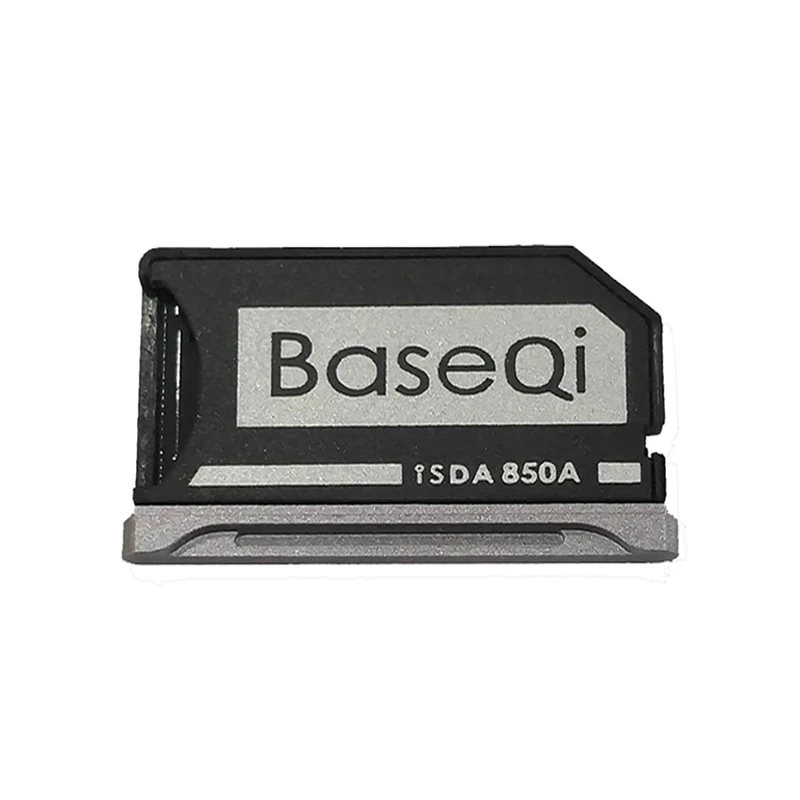 BaseQi Alu mi num Stealth Drive Mi cro SD/TF на SD карту памяти адаптер Card Reader для Xiao Pro15.6 дюймов