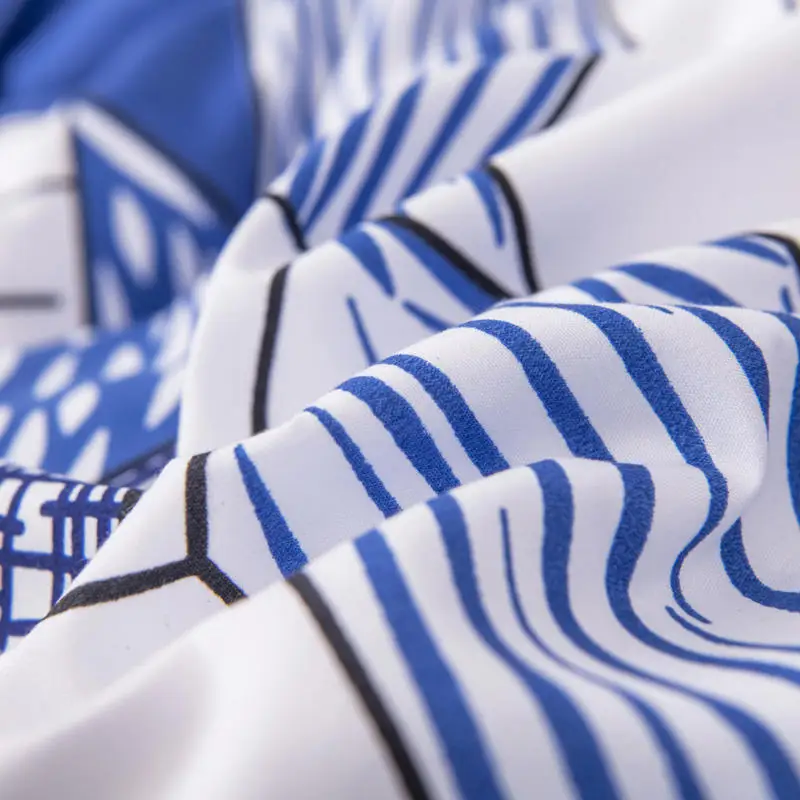 Комплект постельного белья королевского размера с мультяшным рисунком детская