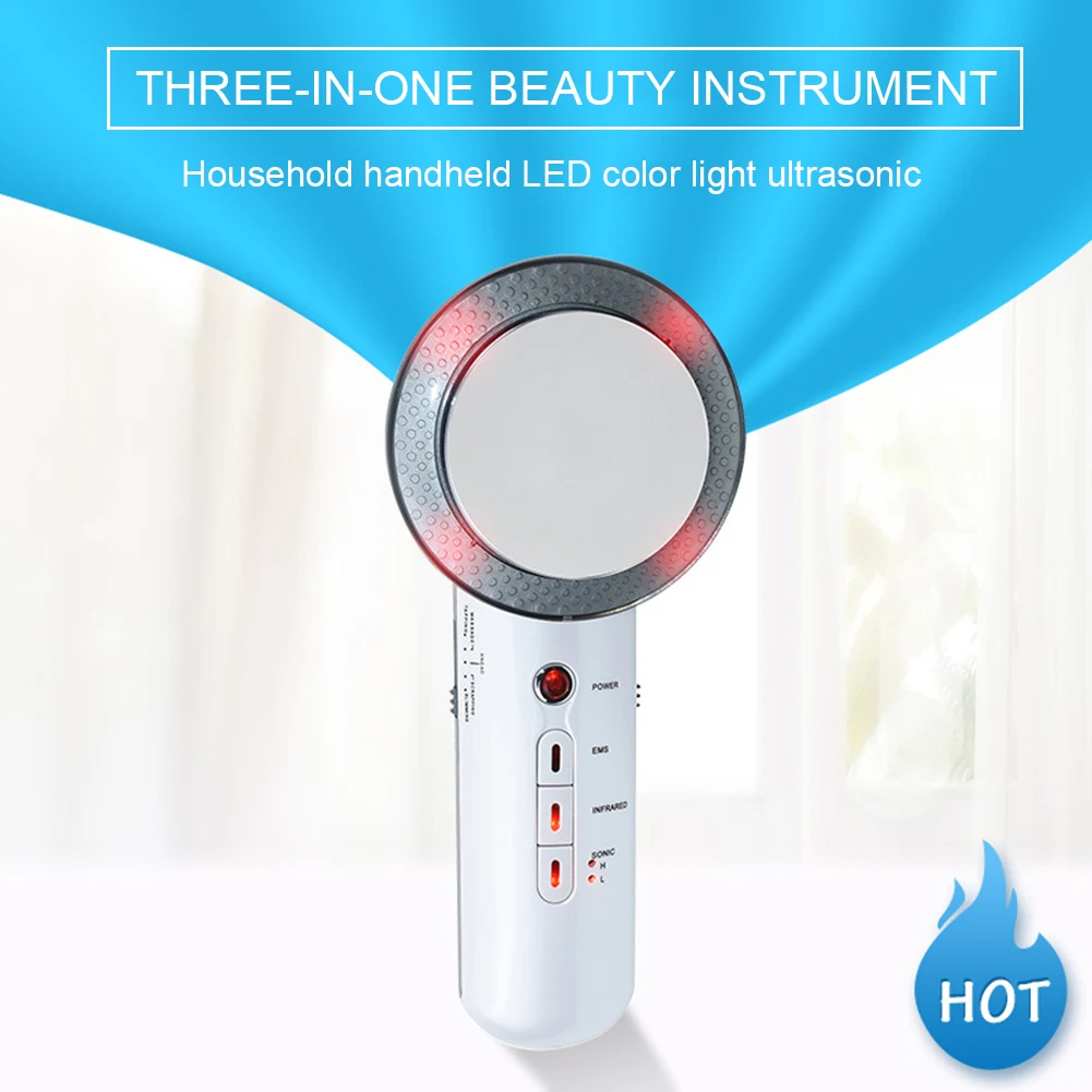 Ультразвуковой кавитационный массажный крем для похудения 3 в 1 средство гель