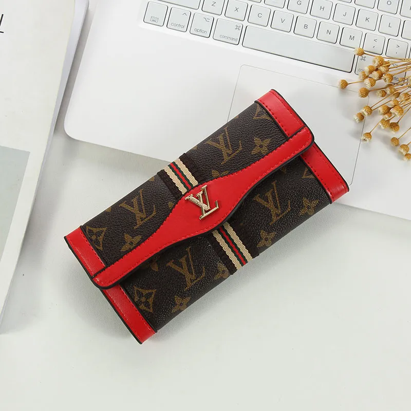 

High quality luxury women long wallet and clutch purse handbags Famous brand designer zipper wallets phone bag