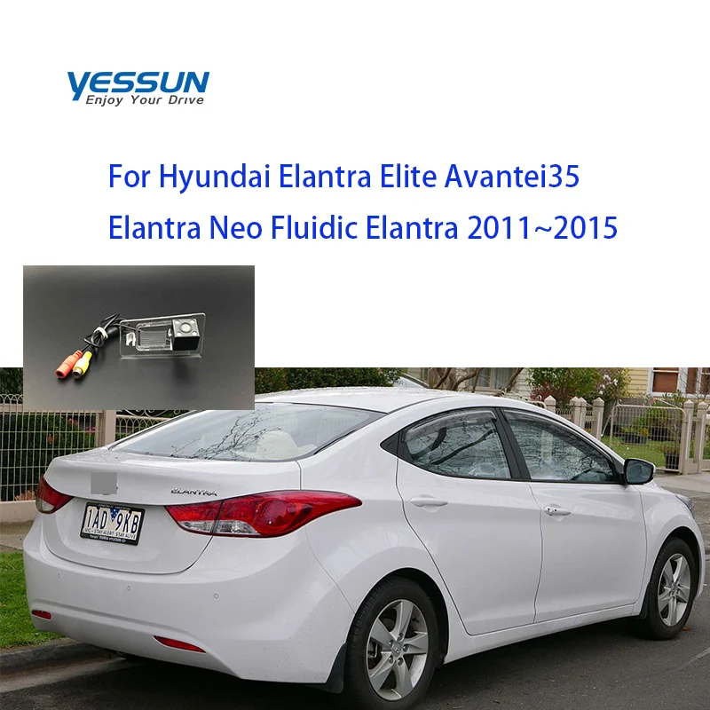 Автомобильная камера заднего вида Yessun для Hyundai Elantra 2012 2013 2014 2015 2016 2017 EliteAvante i35