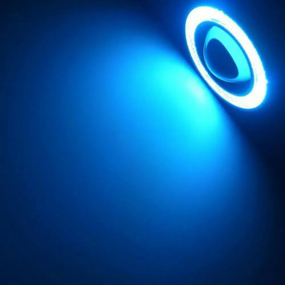 

Противотуманные фары для грузовика 12 В Angel Eye 2,5 \ 2x8000K COB DRL Halo Ice Blue