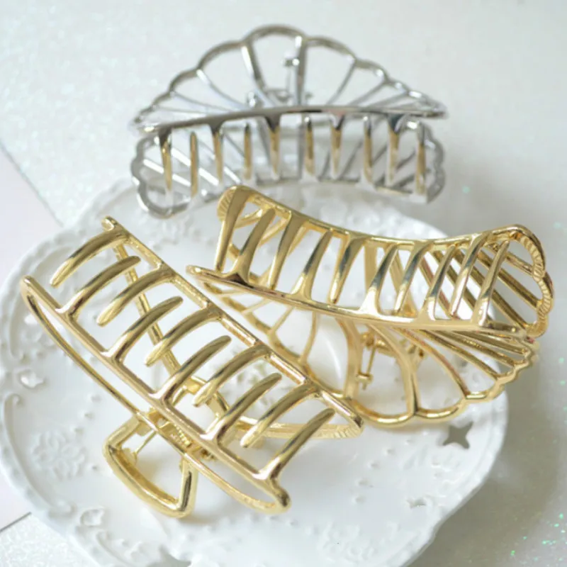 1 шт. Винтажные заколки для волос металлические золотые модные аксессуары женщин