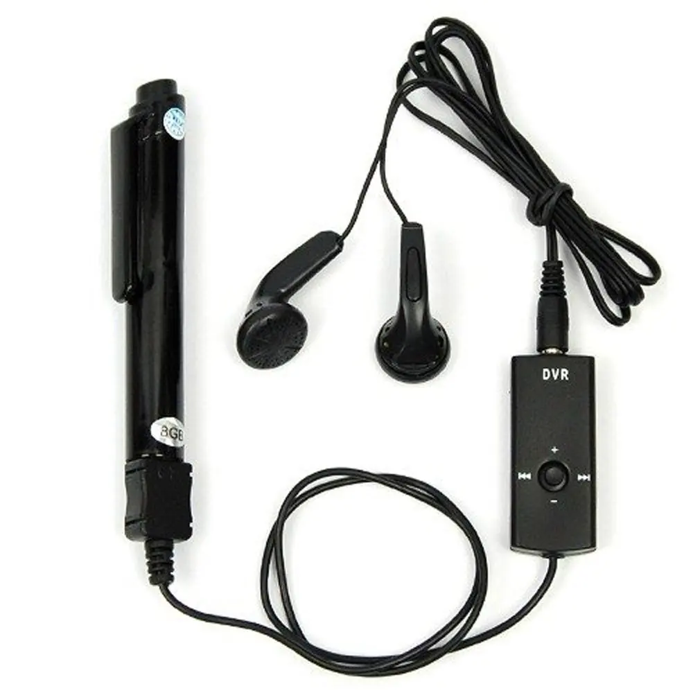 Профессиональный цифровой диктофон 8G аудиорегистратор с MP3 плеером одна кнопка