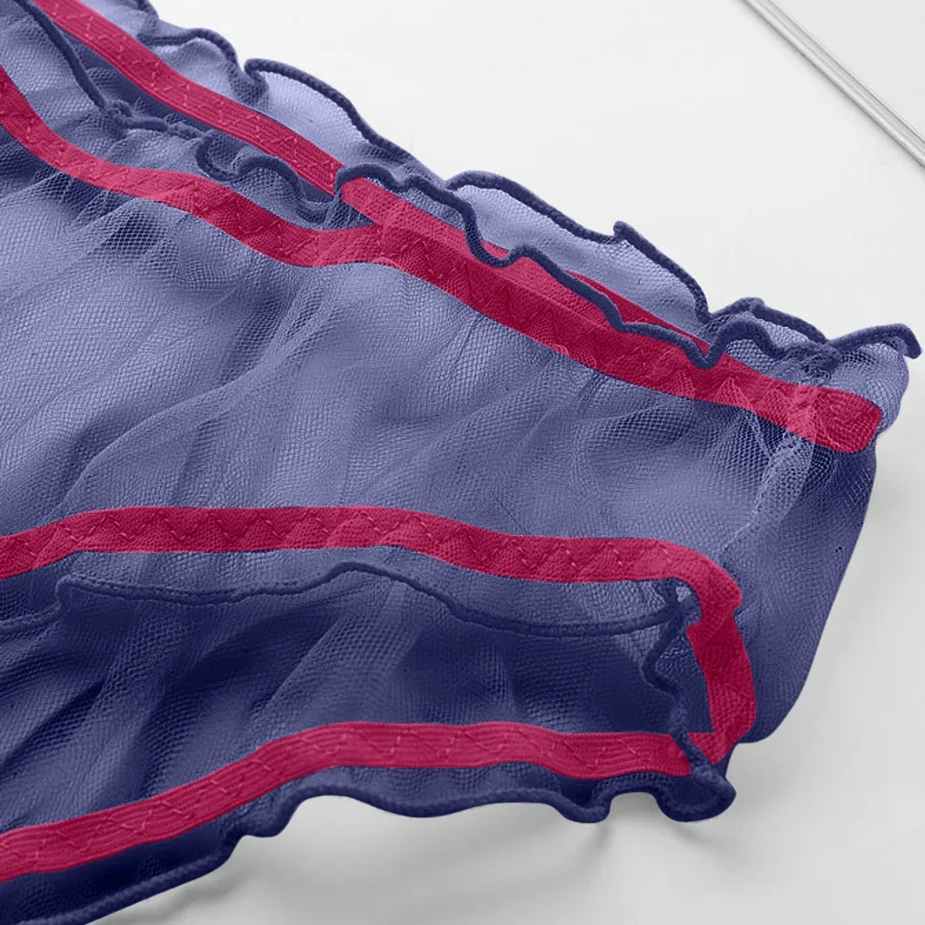 Женское нижнее белье SAGACE разноцветное прозрачное Сетчатое эротическое