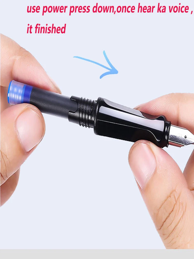 

12colored ink catrdige ,dia 3.4 Perfect for Calligraphy fountain /roller Pen pvc bag packing