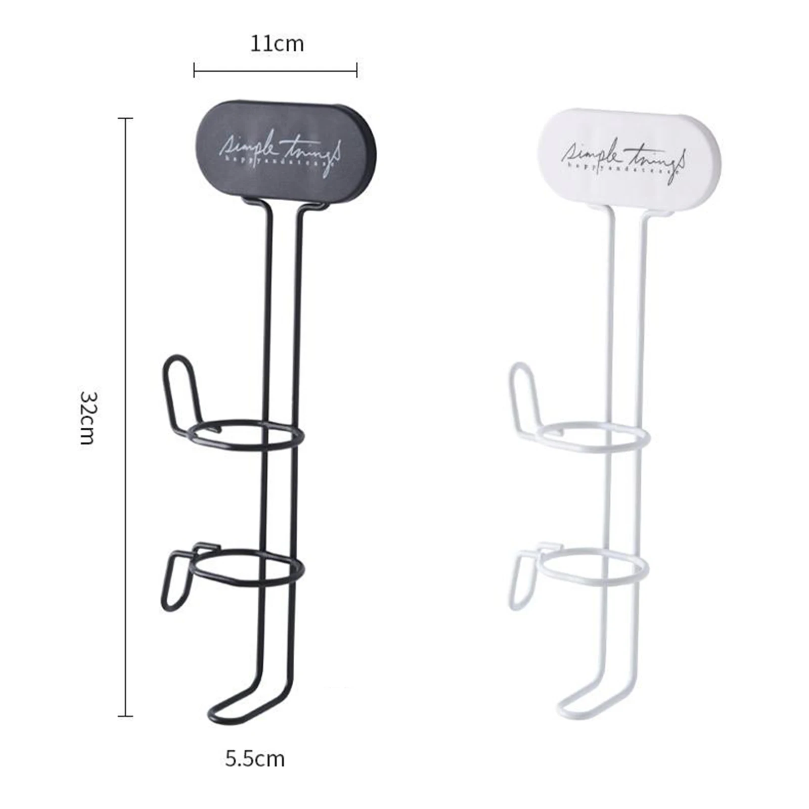 Держатель для щипцов завивки в ванную комнату настенный подставка выпрямителя