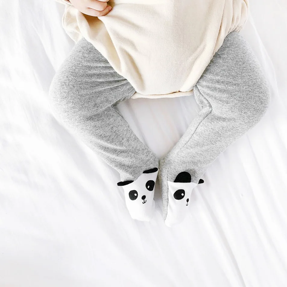 2020 одежда для маленьких девочек осенние новые детские колготки с высокой талией