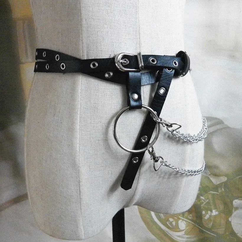 COLEMJE 100% ручной работы черные вечерние бюстгальтер королева жгут панк Heavy Duty Топ