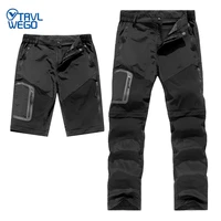 trvlwego trekking pants men summer quality outdoor sports quick dry breathable pants wearable trousers hikingcamping sportswear