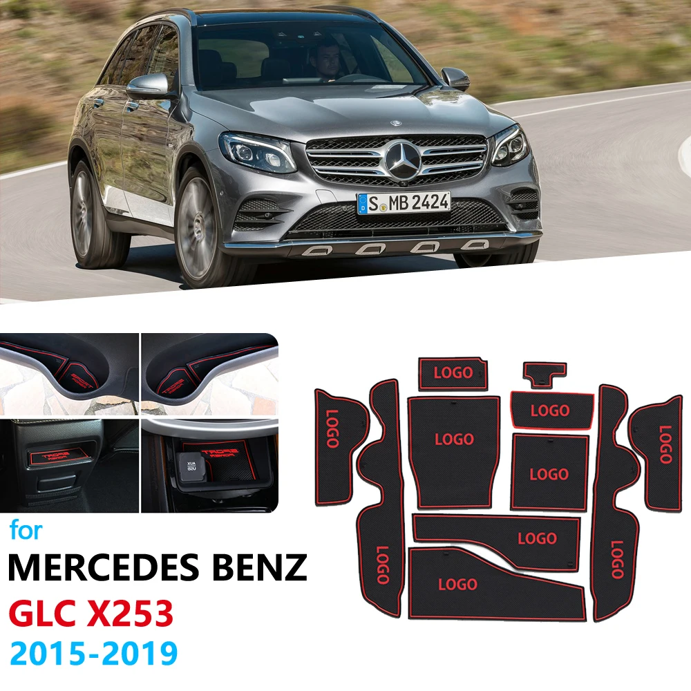 Противоскользящий резиновый коврик для подставки под ворота Mercedes Benz GLC X253