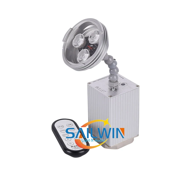 Новое поступление 3*3 Вт перезаряжаемая мини батарея для мытья ИК пульт