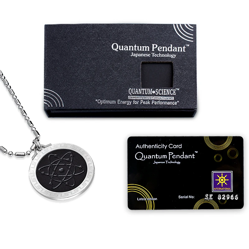 Ebuty Newest Steel Pendant Metal Men Necklace Lava Jewelry Magnetic Health Charms High Quality Gift Box