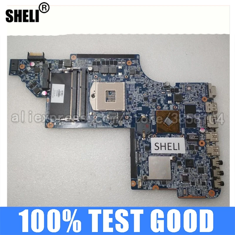 Материнская плата SHELI для HP DV6-6000 DV6 с HD6470M S989 659150-001 | Компьютеры и офис
