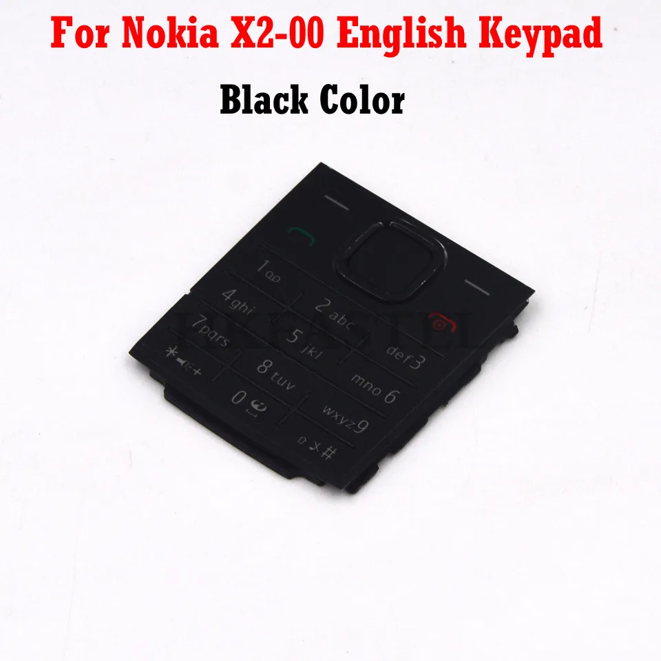 Новая клавиатура для сотового телефона HKFASTEL Nokia X2 X2-00 00 мобильный телефон корпус с