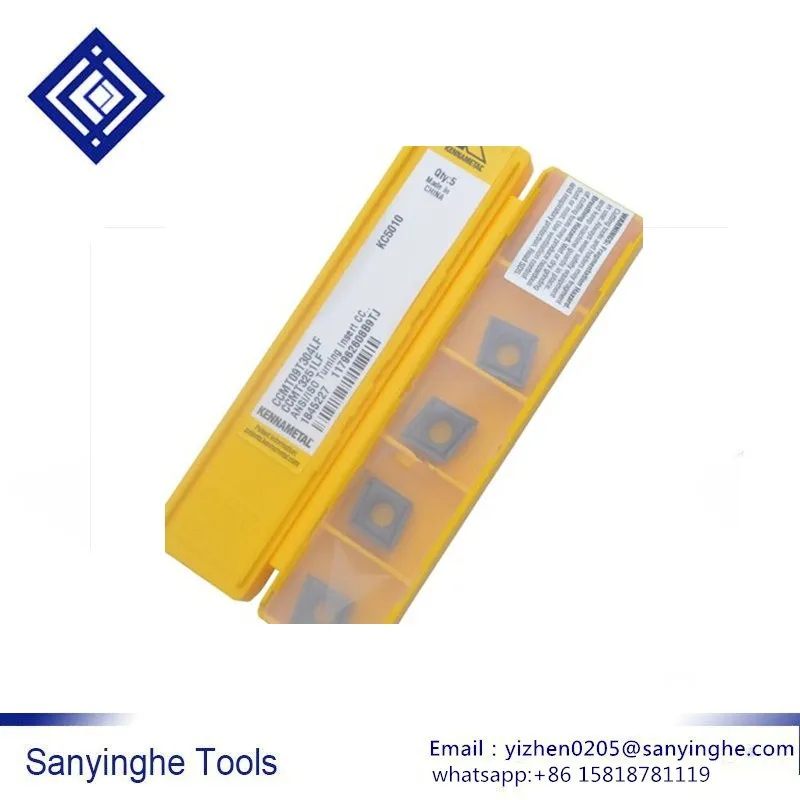 CCMT09T308LF KC5010 CCMT09T304LF CCMT09T302LF Kennametal CNC лезвие карбида cnc токарный инструмент (10 шт./лот)