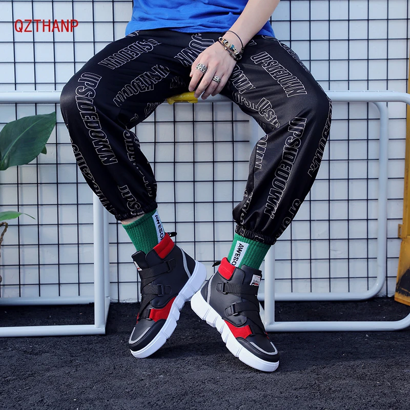 Осенняя обувь мужская повседневная теннисная 2018 модные мужские лоферы с