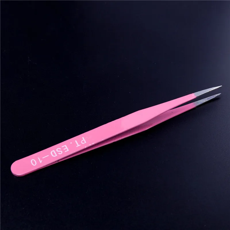 1 шт. пинцет для наращивания ресниц макияж Нержавеющая сталь накладные ресницы