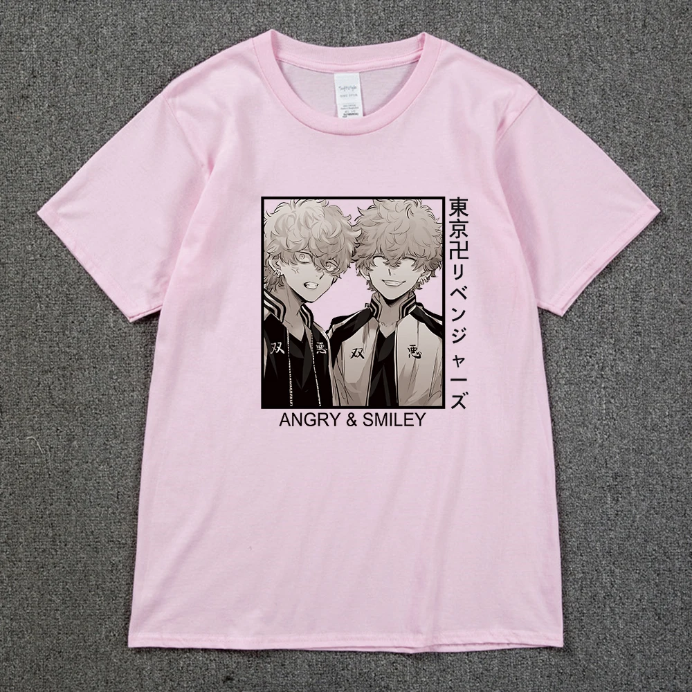 Футболка Kawata Brother с принтом Токио топ круглым вырезом и манги Повседневная летняя