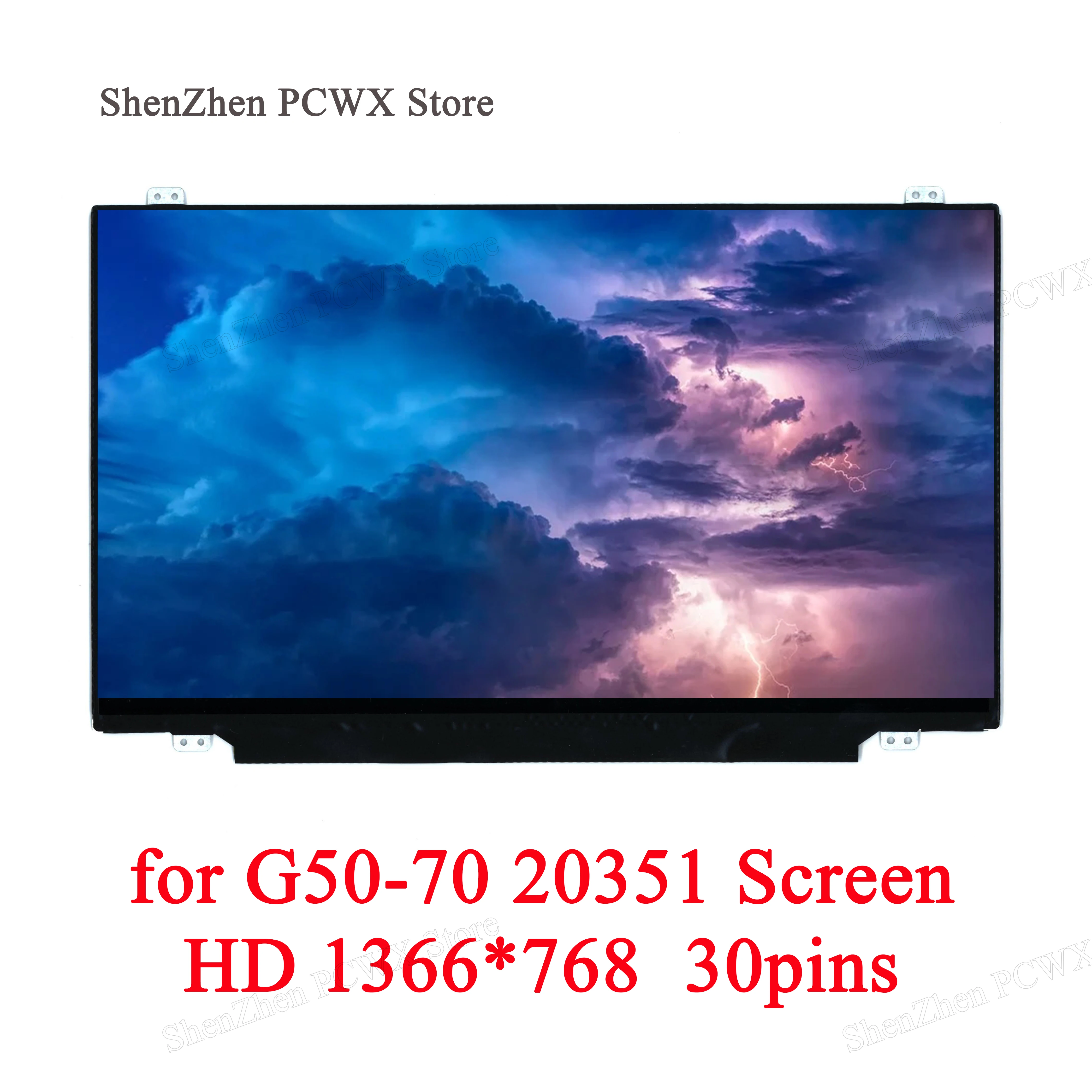 ЖК дисплей для Lenovo 20351 80DY 15 6 дюйма со светодиодной матрицей HD 1366*768 30 контактов 60 Гц