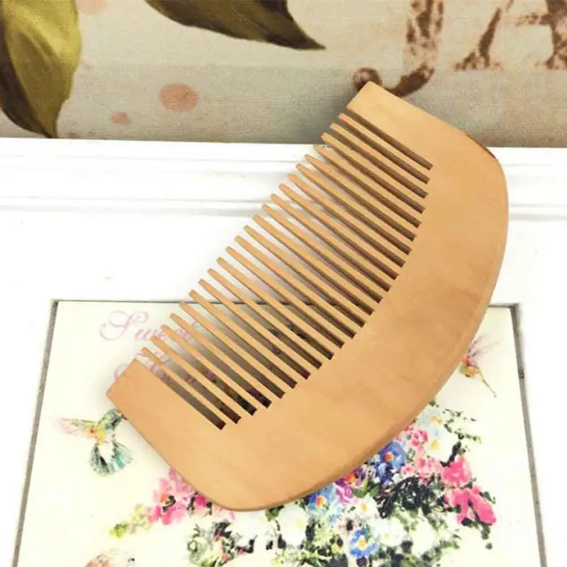 Деревянная расческа для волос из натурального персикового дерева 1 шт. | Красота и