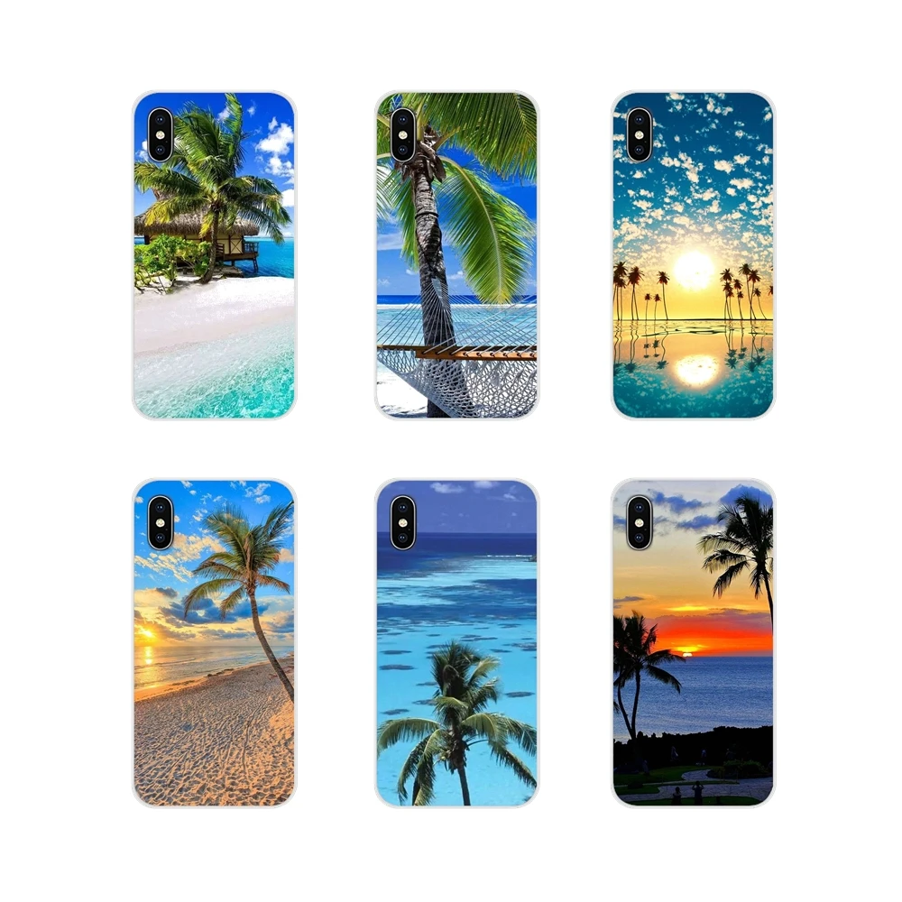 Чехол для мобильного телефона Huawei Honor 4C 5C 6X 7 7A 7C 8 9 10 8C 8S 8X 9X 10I 20 Lite Pro Летняя Пляжная