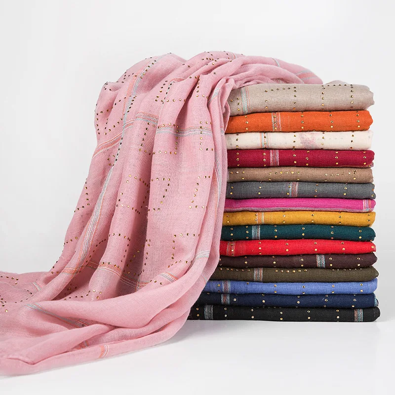 Хлопковый Конопляный мусульманский головной платок оптовая продажа