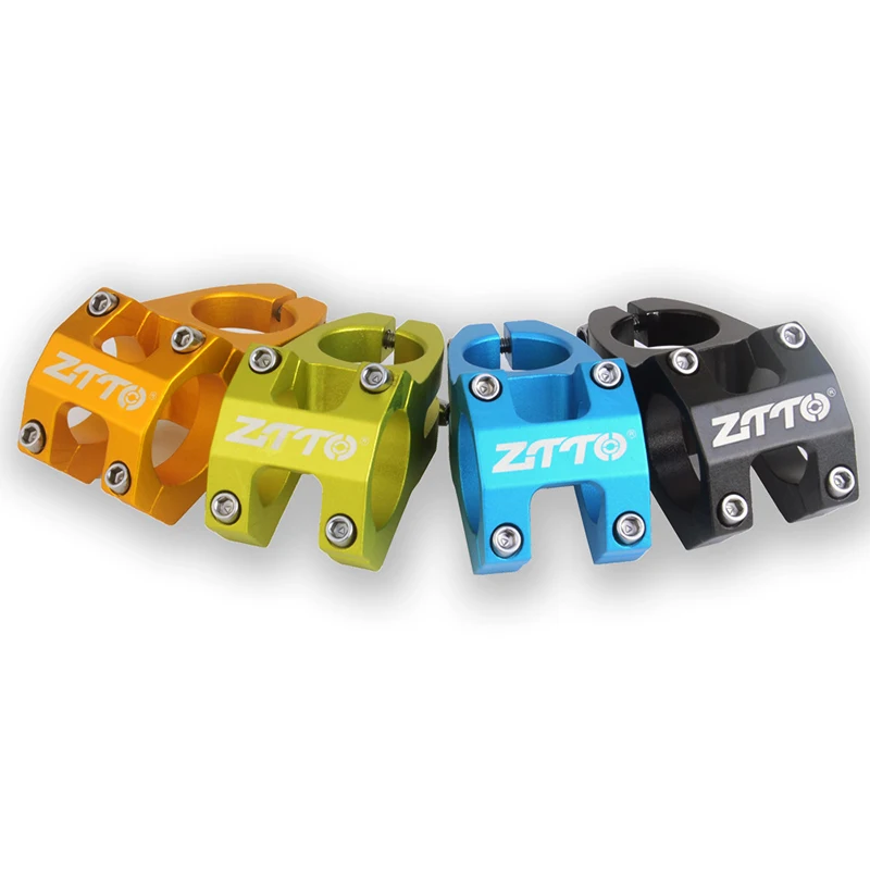 ZTTO Mountain Bike Handlebar Stem Hollow Downhill 31.8MM Riser 45MM Aluminum Alloy Bicycle Accessories Bike Handlebars Parts