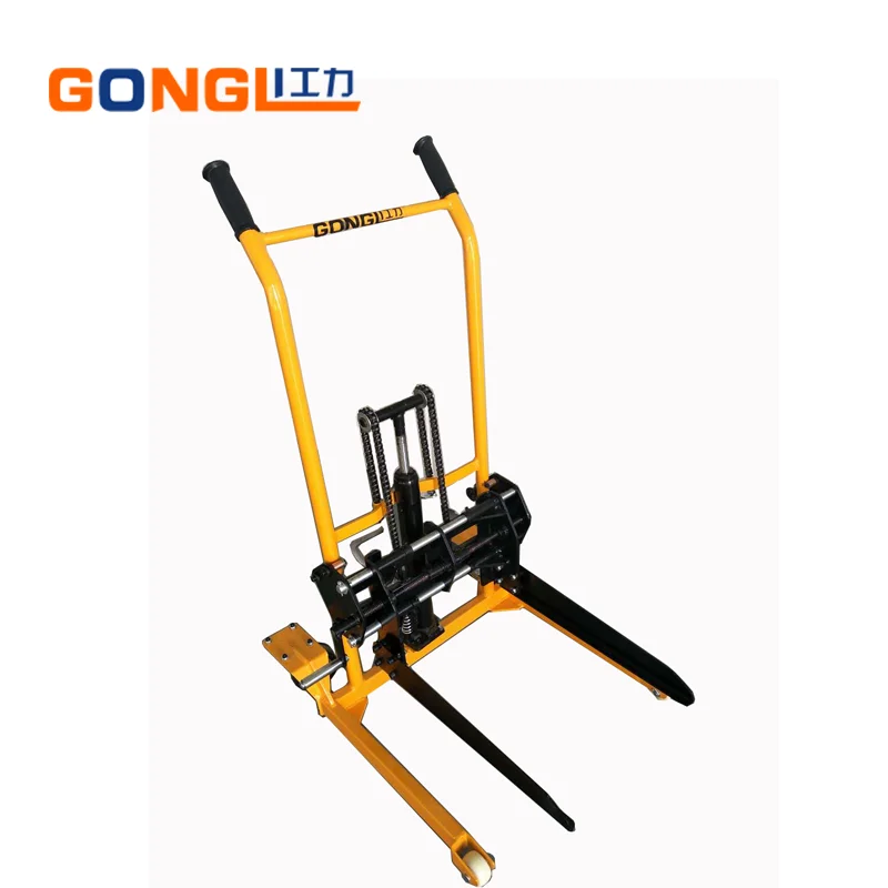 

GL-0060 Capacity 200kg Light Lift Truck for Plastic Storage Box