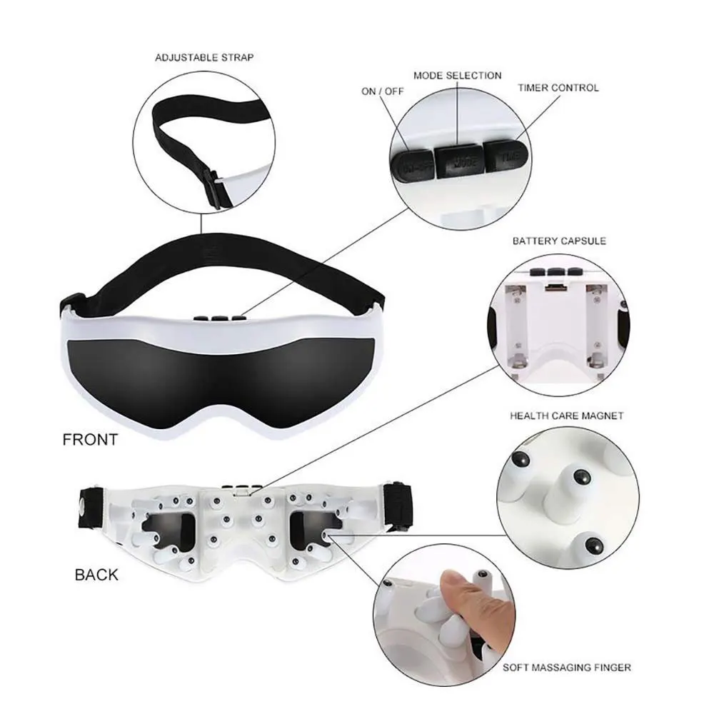 

Effective Eye Massager Remove Wrinkles Easy To Use Relax ABS Magnet Beauty Women'S Fashion Facial Care Eye Massage Instrument